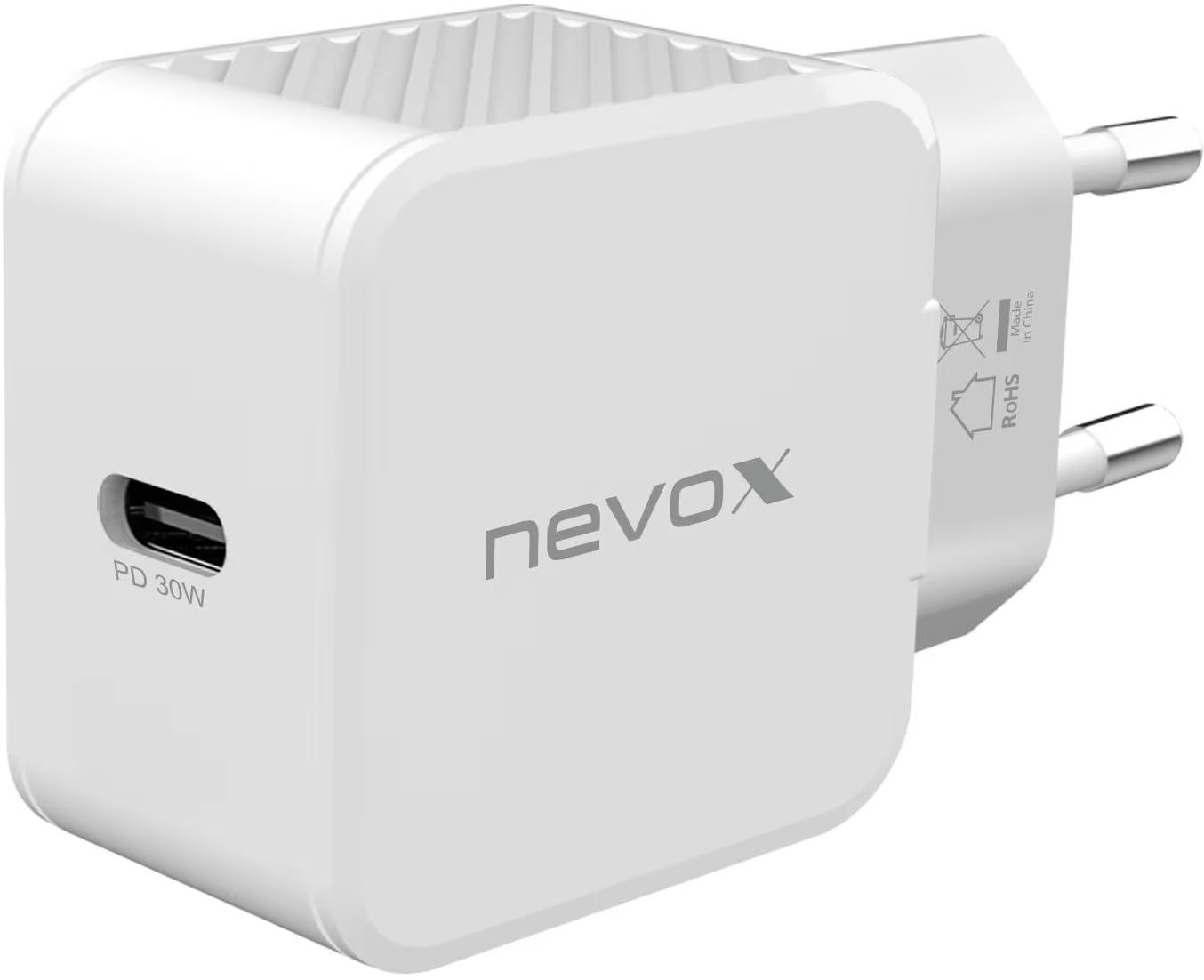 NEVOX 2008 PD - USB-Wandladegerät (Weiss)