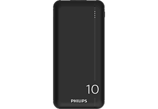 PHILIPS DLP1812PB 10.000 mAh 2xUSB-A  2.1A USB-C Çıkış PD Taşınabilir Şarj Cihazı Siyah
