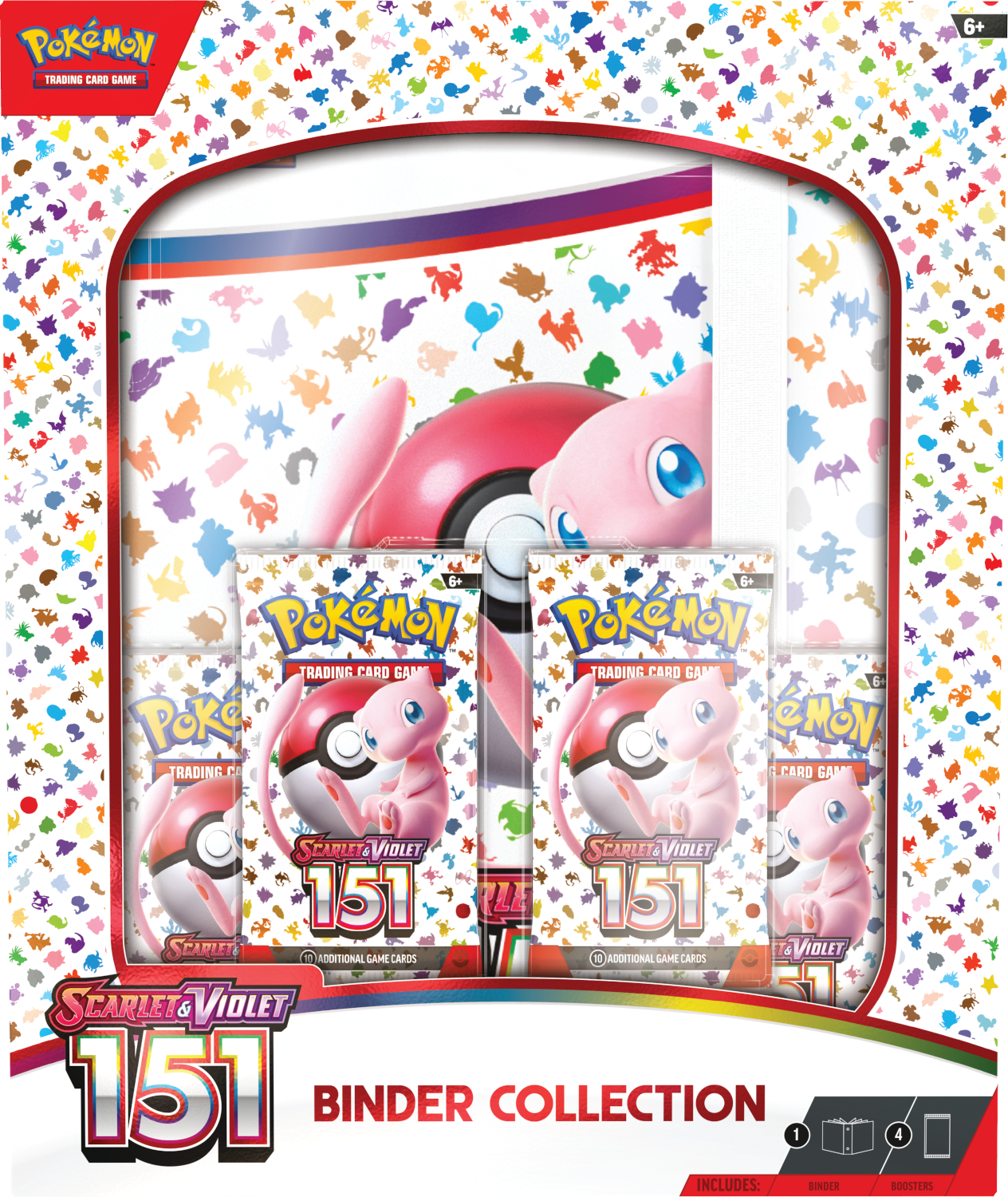 Portfolio A4 Scarlet & Violet 151 Binder Collection UK