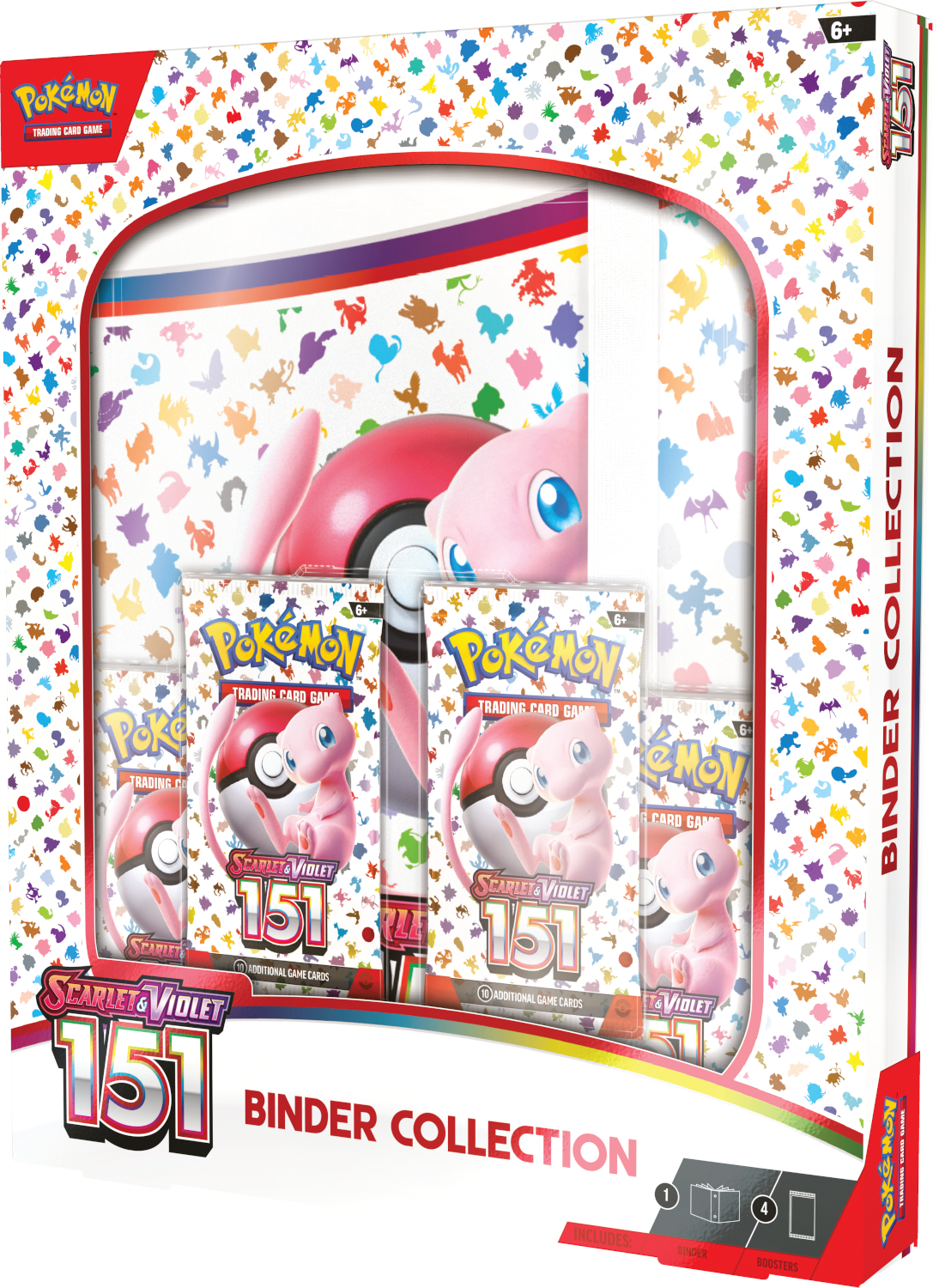 Portfolio A4 Scarlet & Violet 151 Binder Collection UK