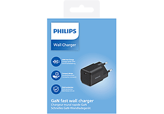 PHILIPS DLP4333CB 30W PD USB-C Şarj Adaptörü Siyah_1