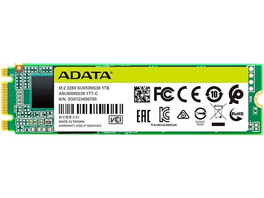 ADATA TECHNOLOGY SSD Ultimate SU650 M.2 2280 - Disco fisso