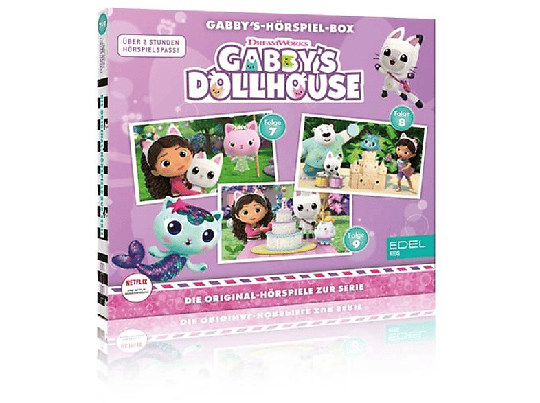 Gabby's Dollhouse - Gabby's Dollhouse Hörspiel-Box,Folge 7-9 [CD]