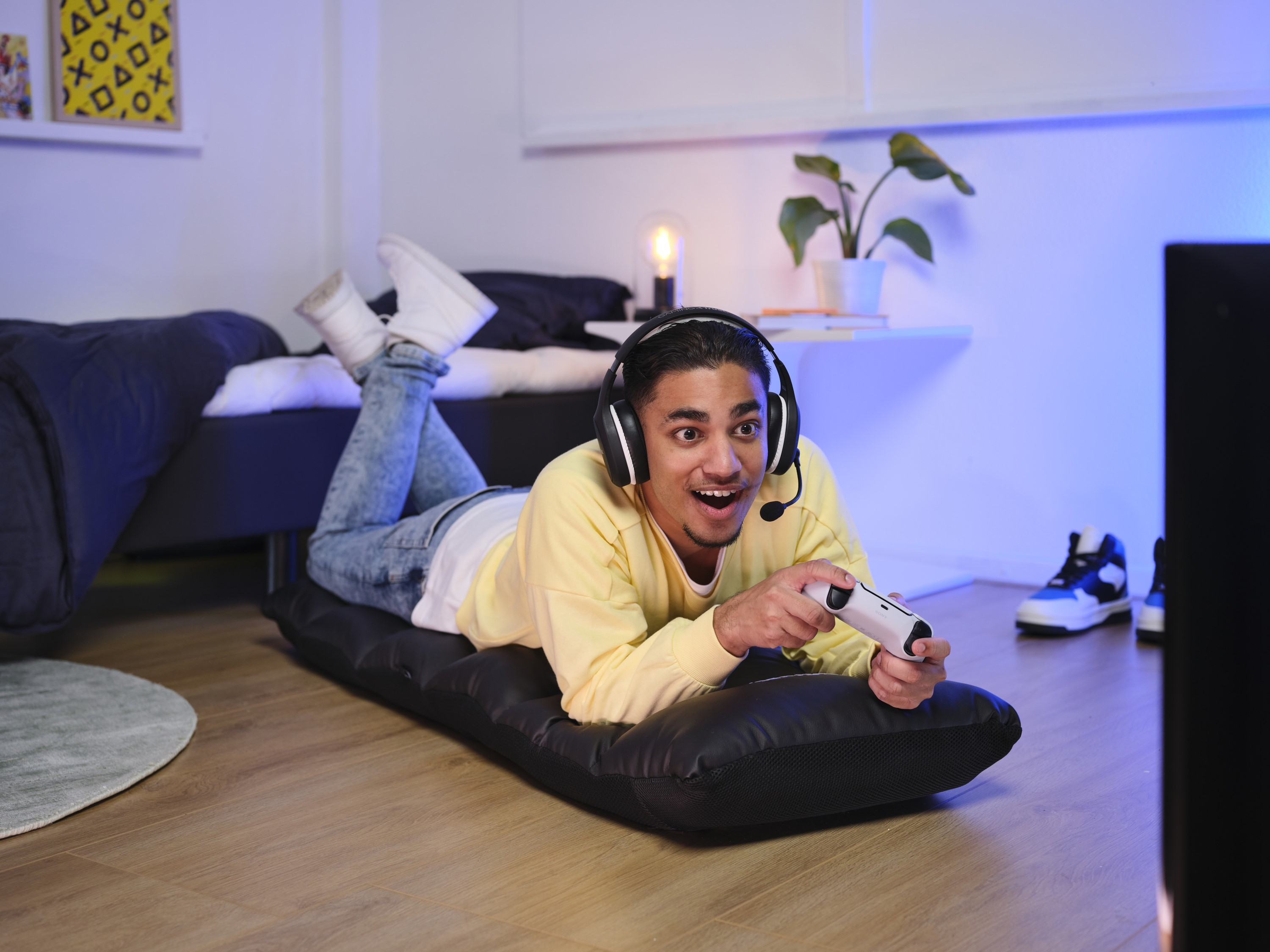 TRUST Gaming stoel Rayzee Zwart (GXT718)