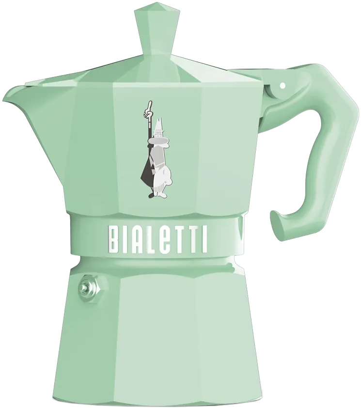 BIALETTI 9057 Moka Exclusive 3 adagos kotyogós kávéfőző, zöld