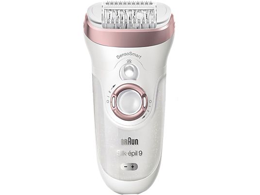 BRAUN Silk-épil 9 9-990 Senso Smart TM Skin Spa - epilatori (Bianco/rosa)