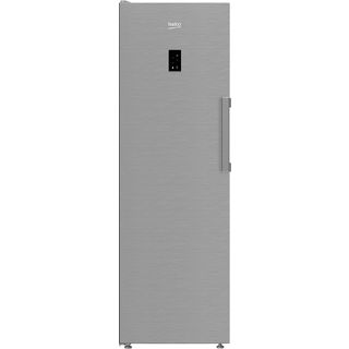 Congelador vertical - Beko B3RMFNE314XB, 286 l, 186.5 cm, 5 cajones, Compresor Inverter, Inox