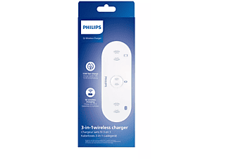 PHILIPS DLP9230NW 3 ü 1 Arada Kablosuz Hızlı Şarj Standı Beyaz_1