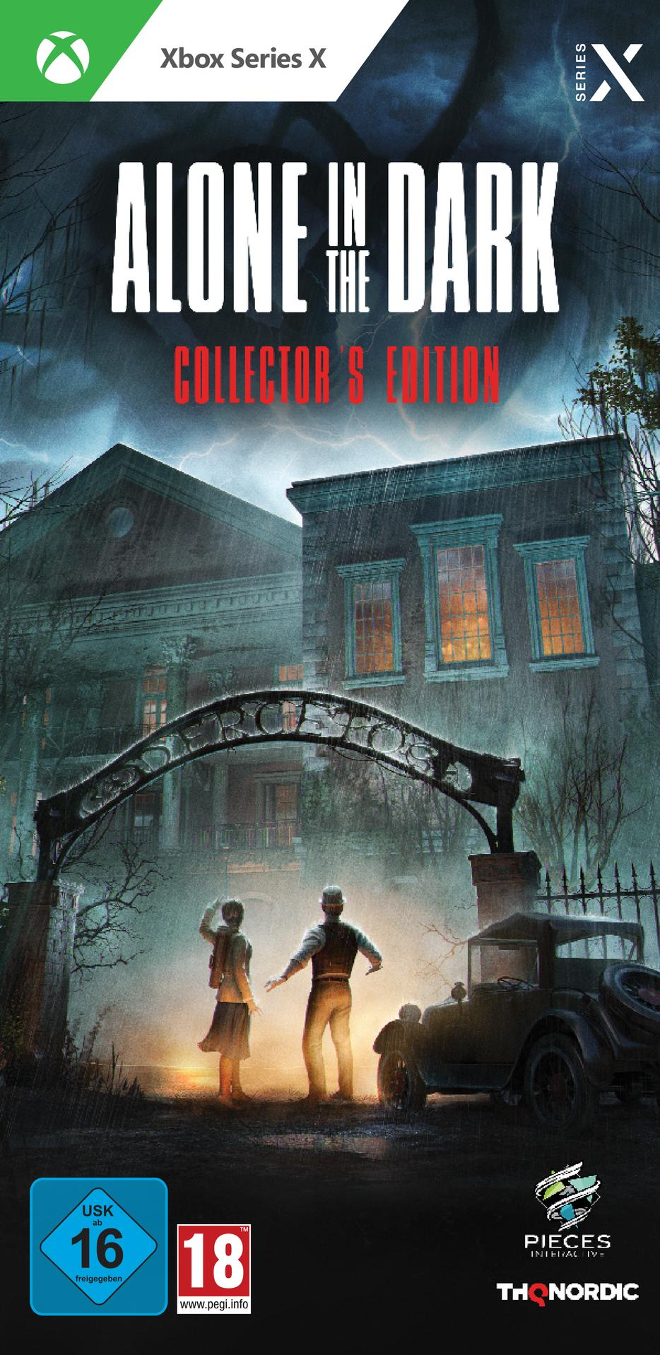 Filmcover von Alone in the Dark: Collector's Edition, mit einem gruseligen Haus.