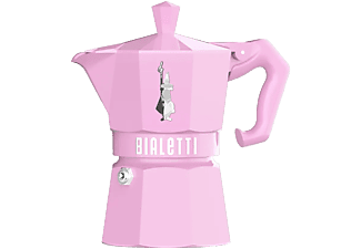 BIALETTI 9063 Moka Exclusive 3 adagos kotyogós kávéfőző, rózsaszín