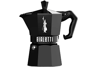 BIALETTI 9065 Moka Exclusive 3 adagos kotyogós kávéfőző, fekete
