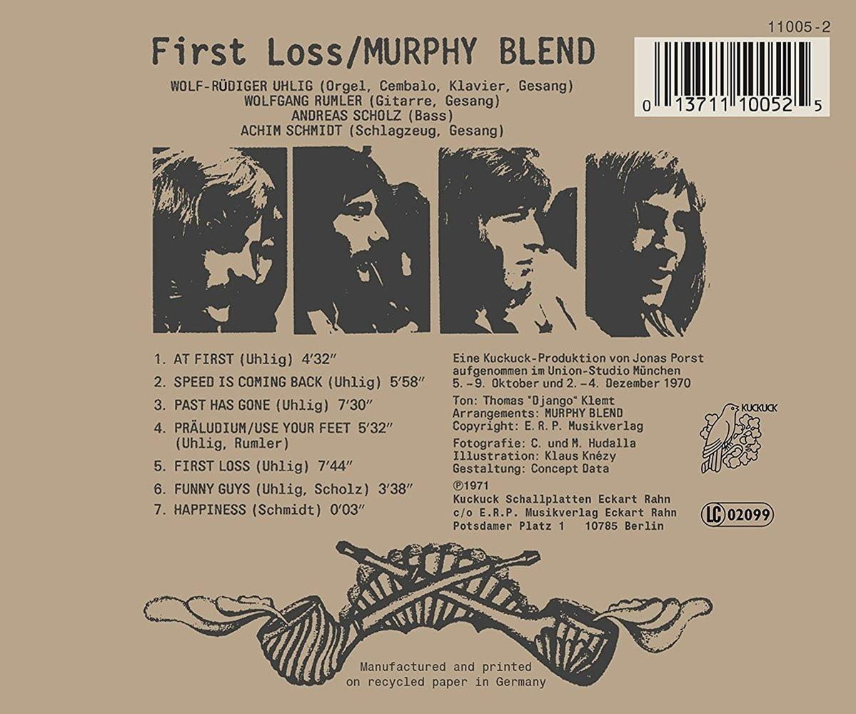 Murphy Blend - First Loss  - (CD)