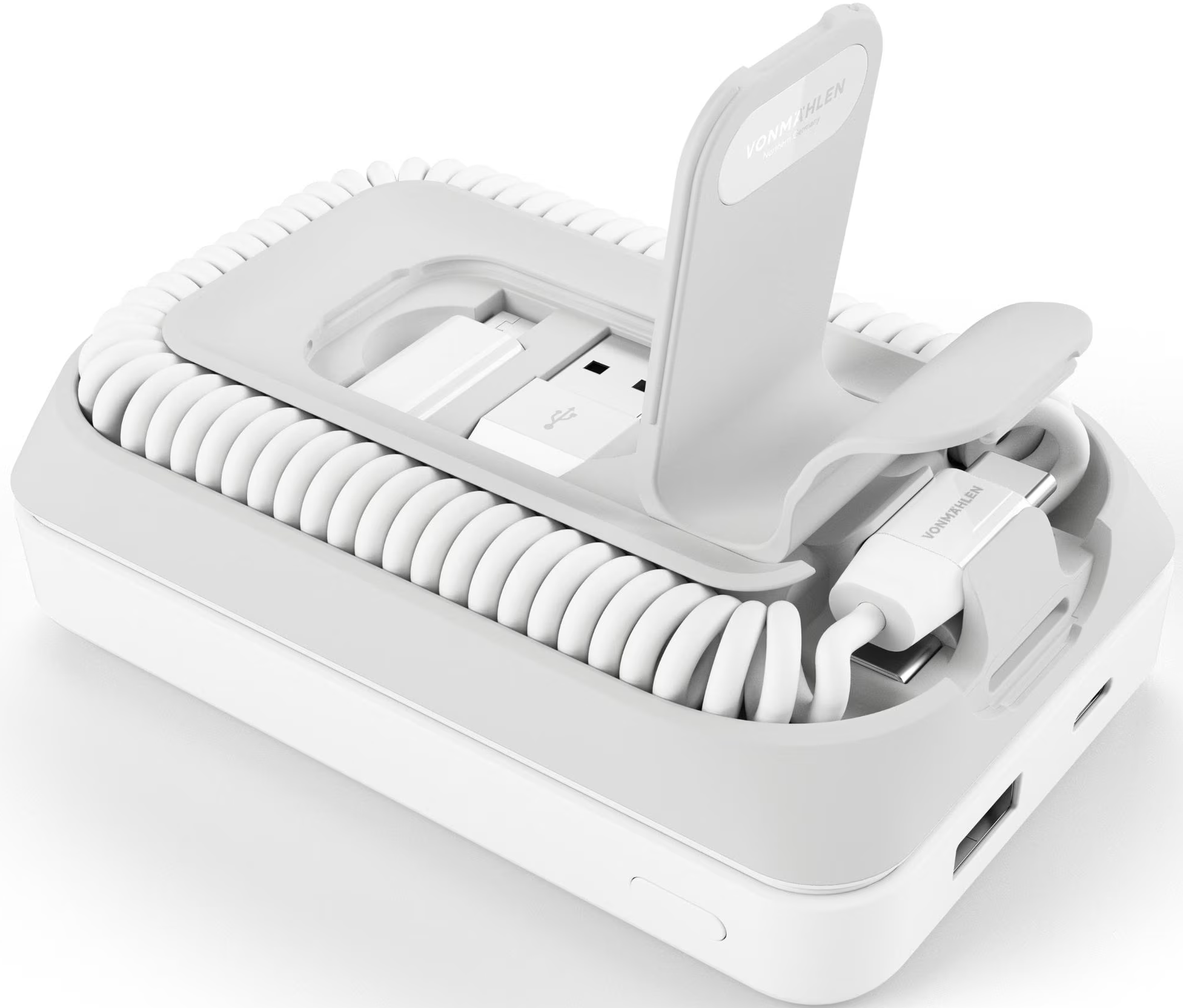 VONMÄHLEN Allroundo Pro - Powerbank (Weiss)