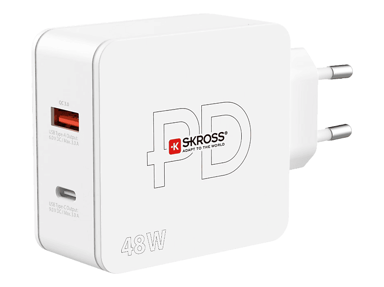 SKROSS Multipower 2 Pro+ | USB-Wandladegerät (Weiss) | MediaMarkt
