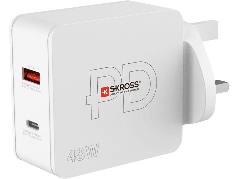 SKROSS Multipower 2 Pro+ | USB-Wandladegerät (Weiss) | MediaMarkt