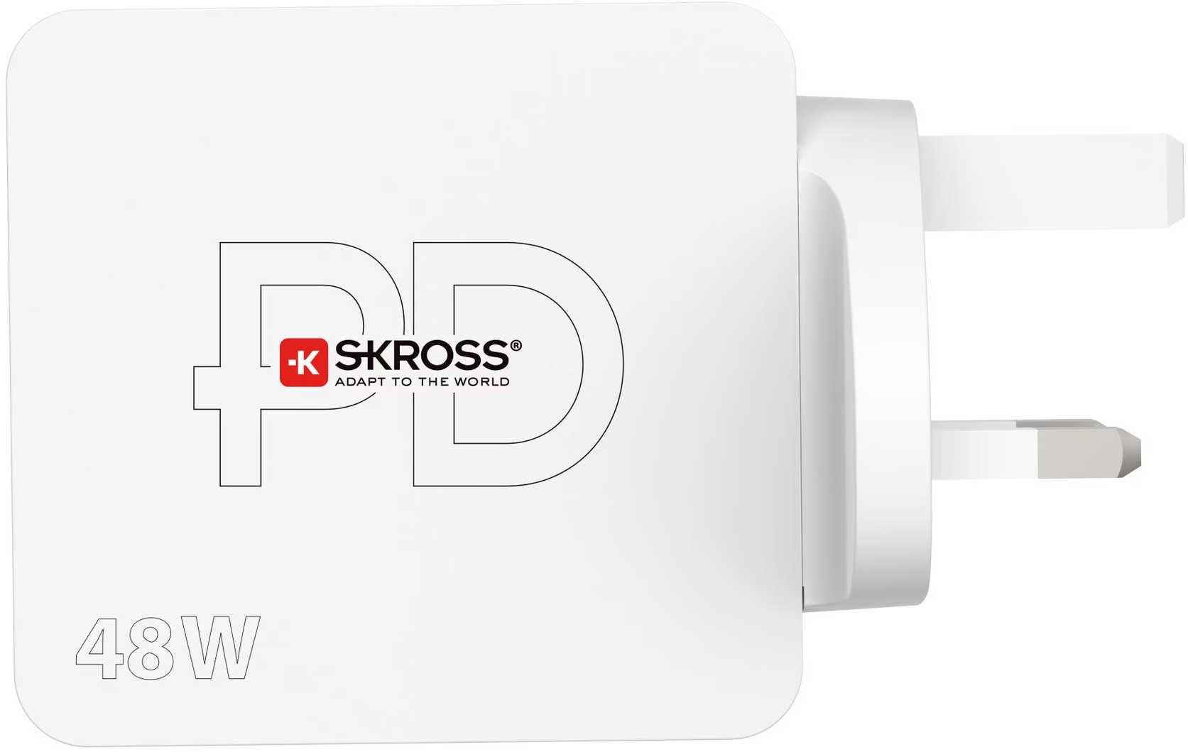 SKROSS Multipower Combo+ - USB-Wandladegerät (Weiss)