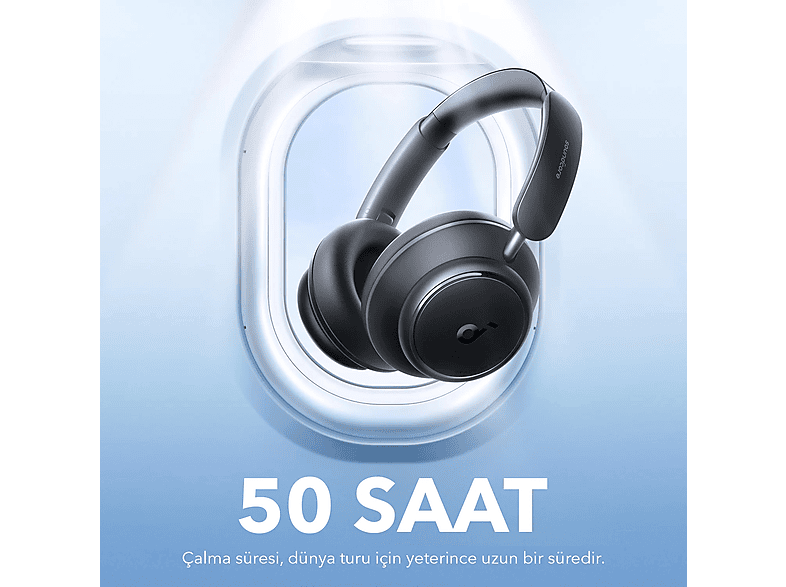 ANKER Soundcore Life Q45 Bluetooth Kulak Üstü Kulaklık Siyah_1