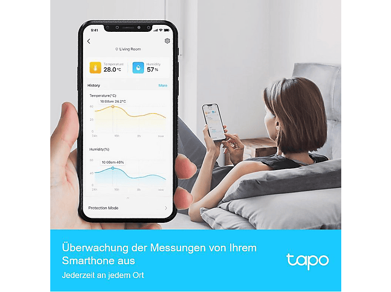 TP-Link T315 Temperatur- und Feuchtigkeitsmonitor — Foto 2 von 5