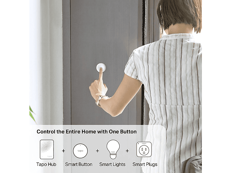 TP-Link S200B Intelligenter Knopf (für Tapo H100 oder Tapo H200 Hub); Smart Button — Foto 4 von 5