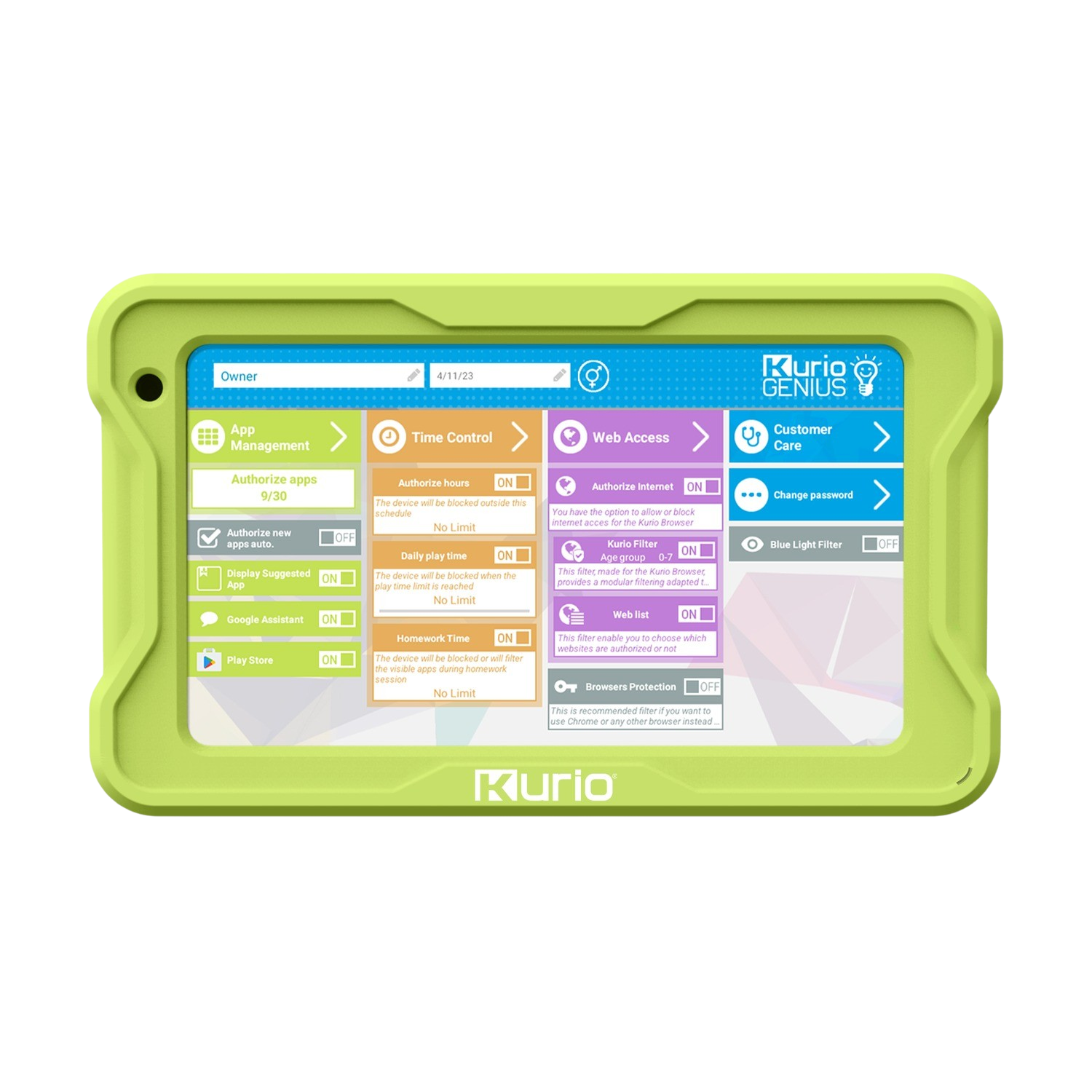 Kurio Tab Lite - 7 Inch 32 Gb Groen Kindertablet