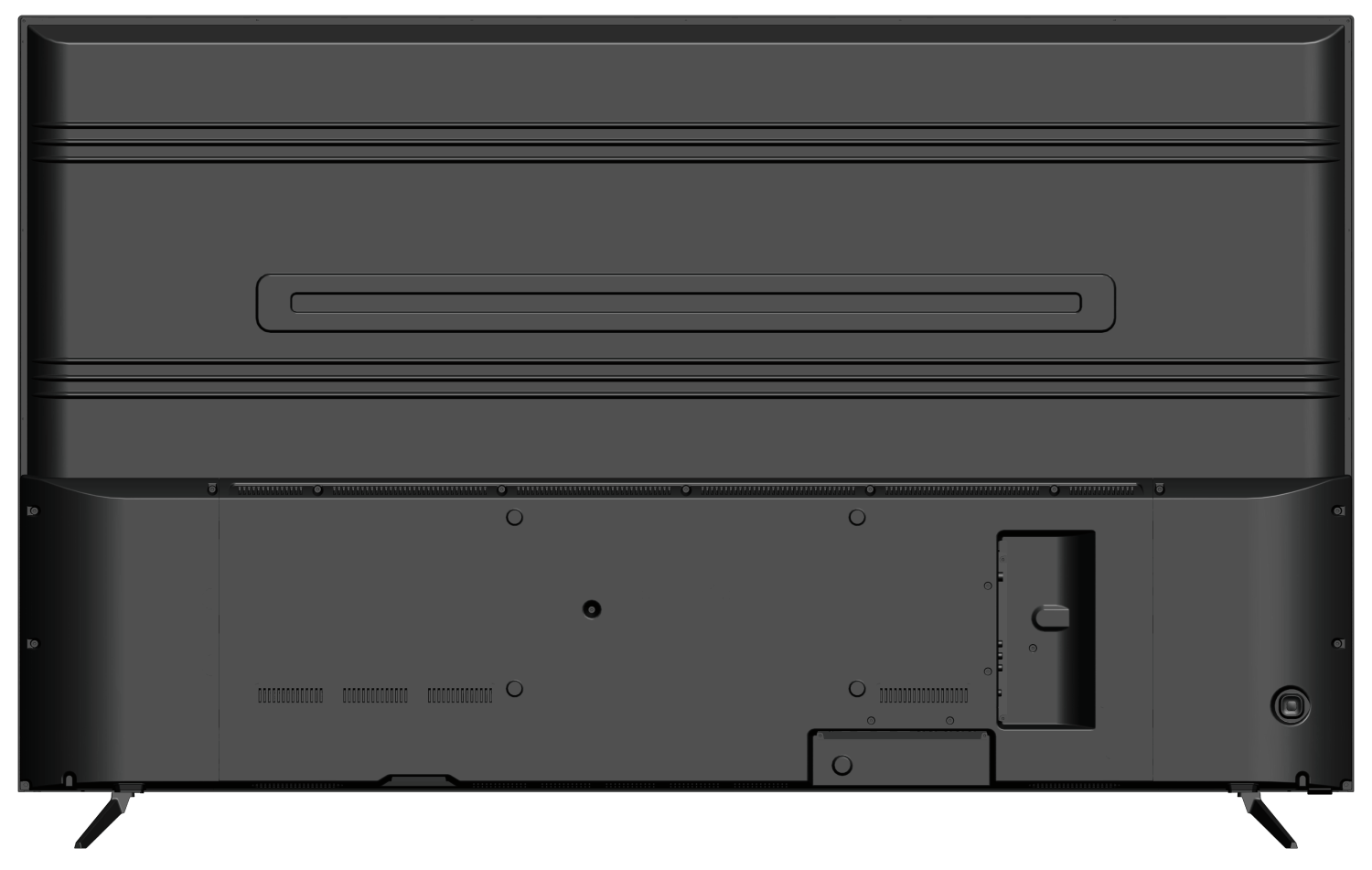 Un horno plateado y negro con la parte superior abierta, mostrando los quemadores.