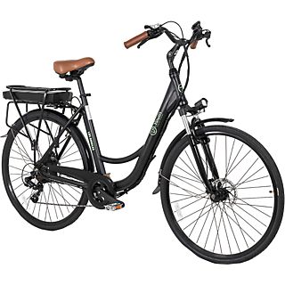 REACONDICIONADO B: Bicicleta eléctrica - Youin Los Angeles, 250W, Ruedas 26", Velocidad máx. 25 km/h, Autonomía hasta 40 km, Negro