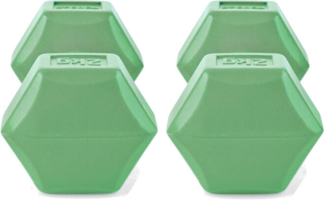 Hantle SPOKEY MONSTER II 2 x 2 kg 920897 Zielony