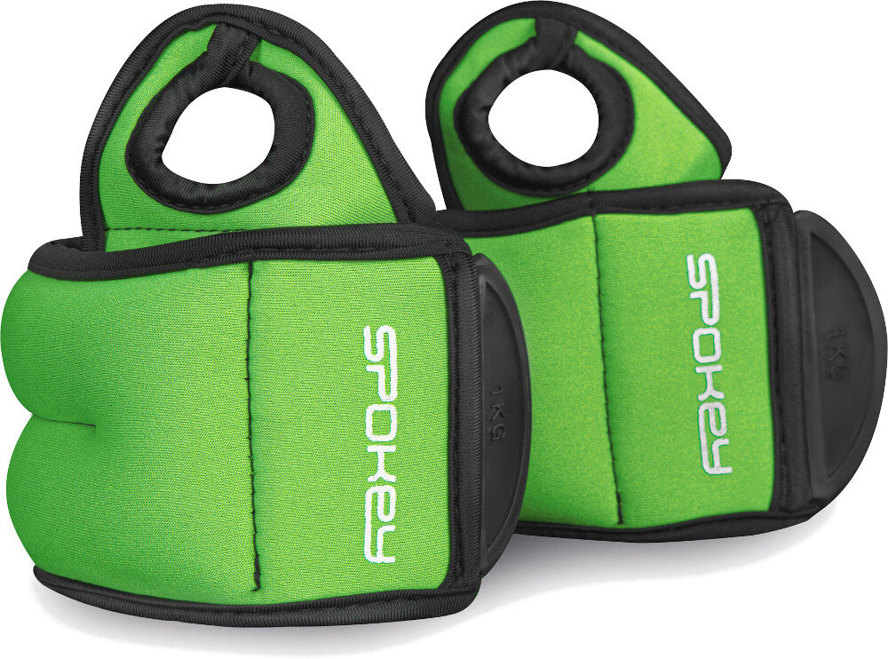 Obciążenia na rzep na nadgarstki SPOKEY COM FORM IV (2x 1 kg) 920911