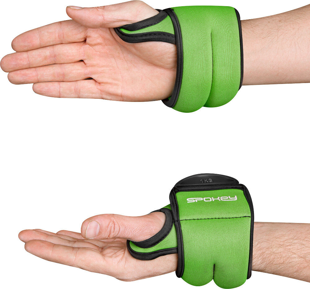 Obciążenia na rzep na nadgarstki SPOKEY COM FORM IV (2x 1 kg) 920911