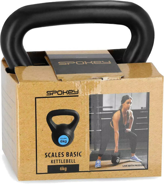 Kettlebell SPOKEY SCALES BASIC 6 kg 929928