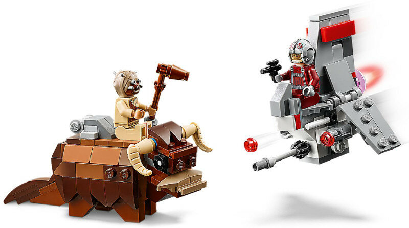 Klocki LEGO Star Wars - T-16 Skyhopper kontra mikromyśliwce Bantha LEGO-75265