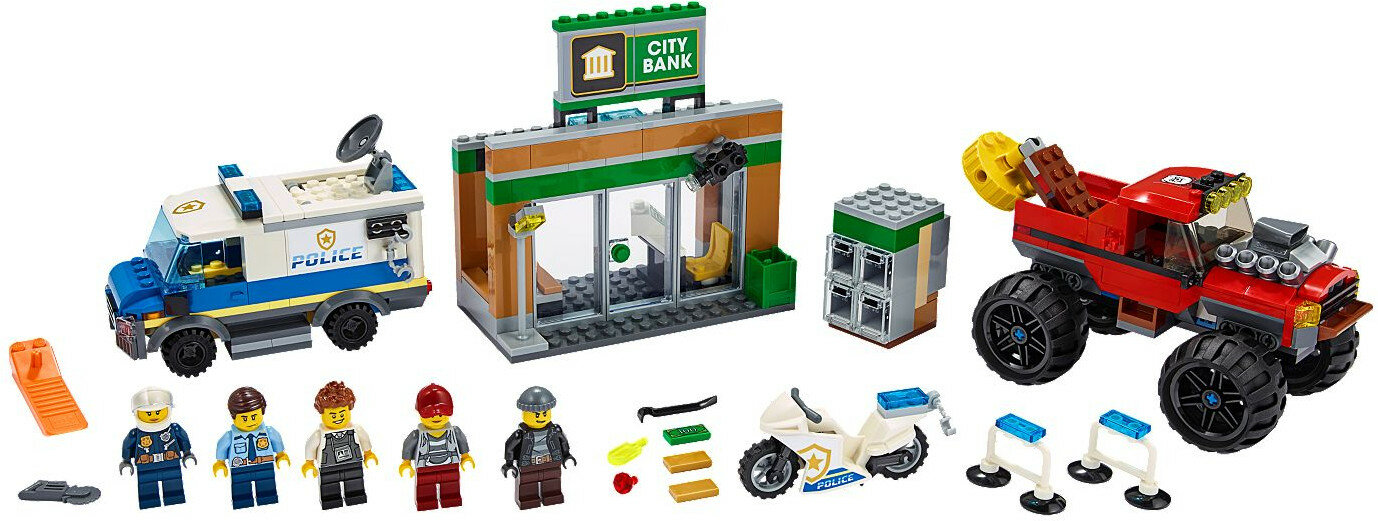 Klocki LEGO City - Napad z monster truckiem LEGO-60245