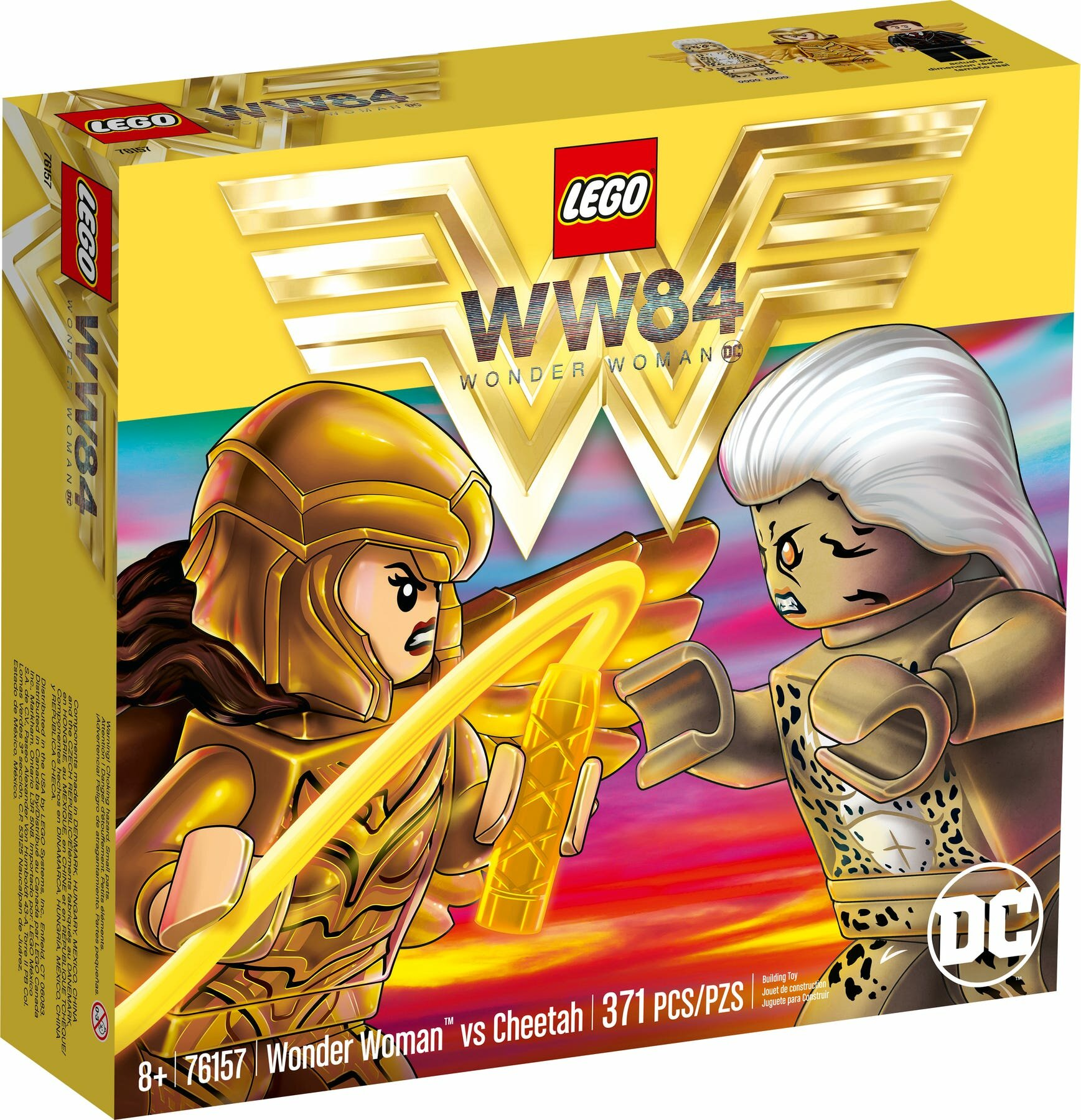Klocki LEGO DC Super Heroes - Wonder Woman vs Cheetah (76157)