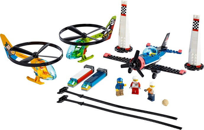 Klocki LEGO City - Powietrzny wyścig 60260