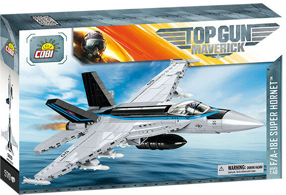 Klocki COBI Armed Forces: F/A-18E Super Hornet Limited Edition - samolot myśliwski 5805