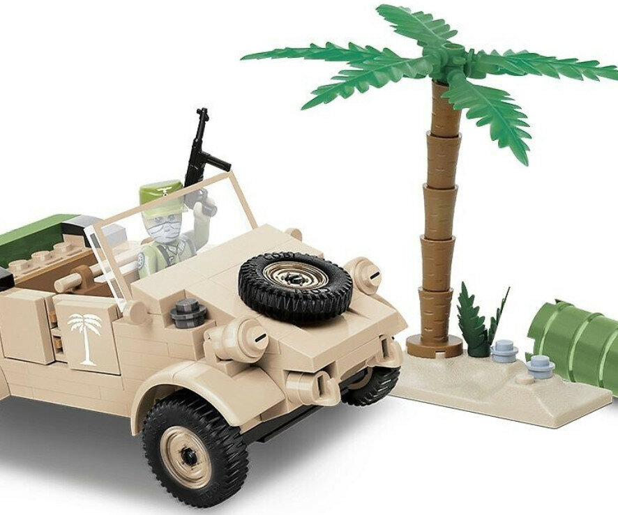 Klocki COBI Historical Collection: World War II - VW typ 82 Kübelwagen 2402