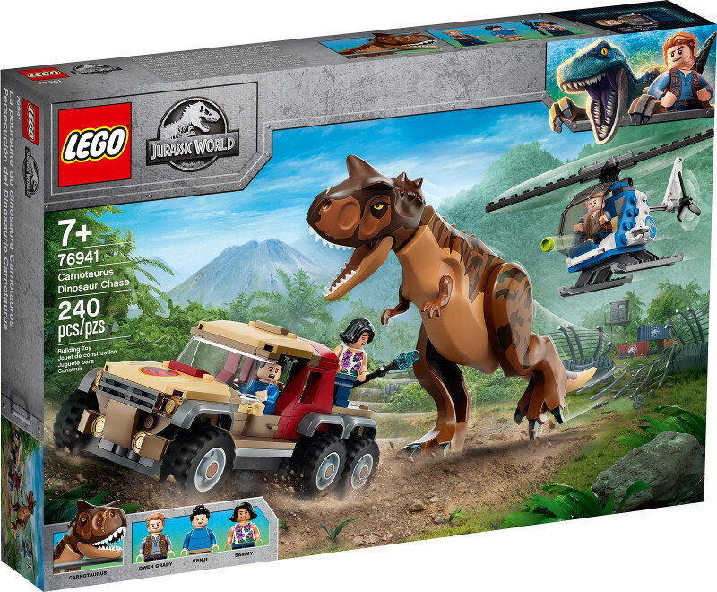 Klocki LEGO Jurassic World - Pościg za karnotaurem 76941