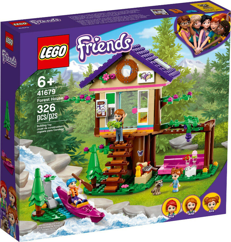 Klocki LEGO Friends - Leśny domek 41679
