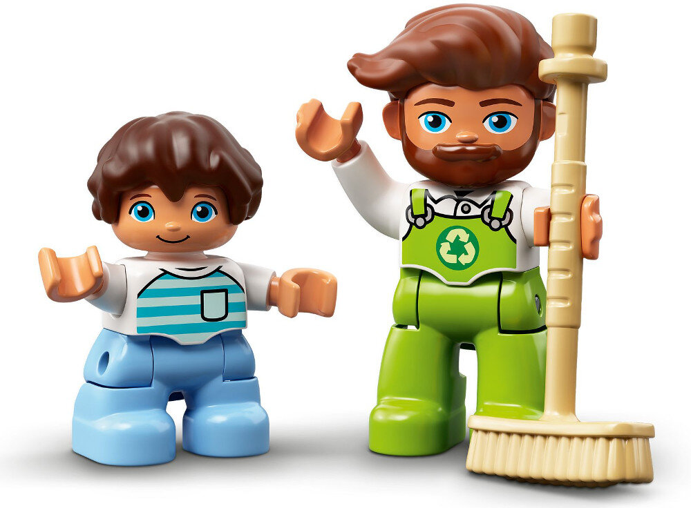 Klocki LEGO Duplo - Śmieciarka i recykling 10945