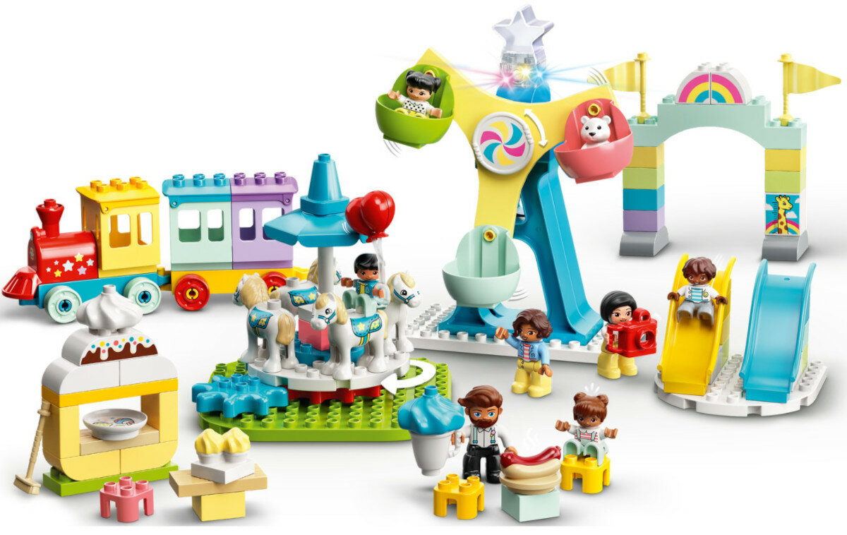 Klocki LEGO Duplo Town - Park rozrywki 10956
