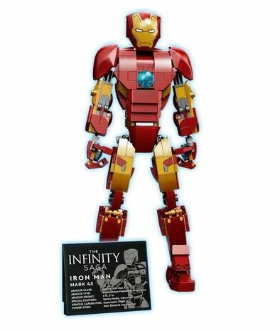 Klocki LEGO Marvel - Figurka Iron Mana (76206)
