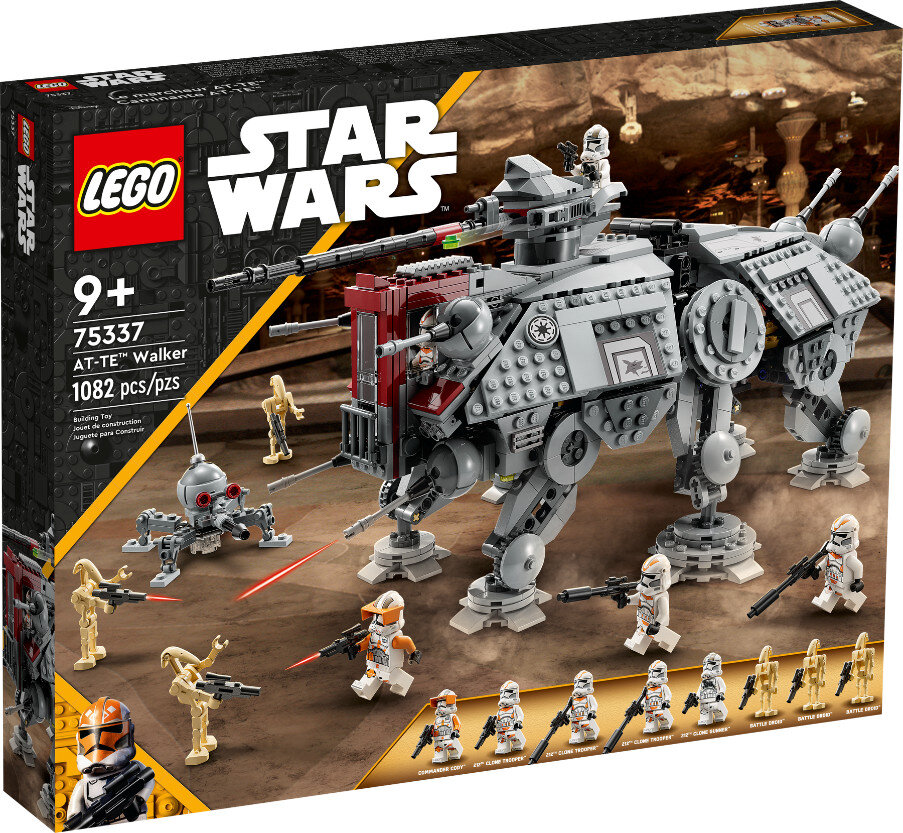 Klocki LEGO Star Wars - Maszyna krocząca AT-TE 75337