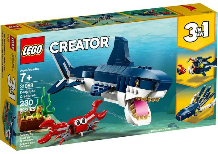 Klocki LEGO Creator 3 w 1 - Morskie stworzenia 31088
