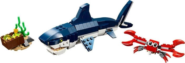 Klocki LEGO Creator 3 w 1 - Morskie stworzenia 31088