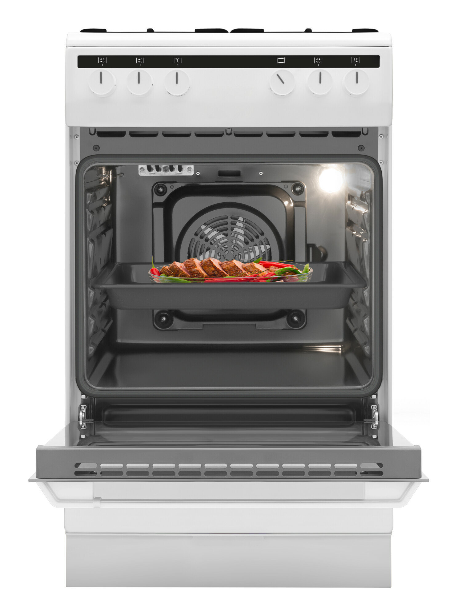 Kuchnia AMICA 58GED2.33HZpPFQ(W)