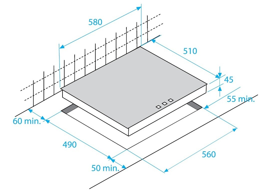 Płyta BEKO HII64505FHT