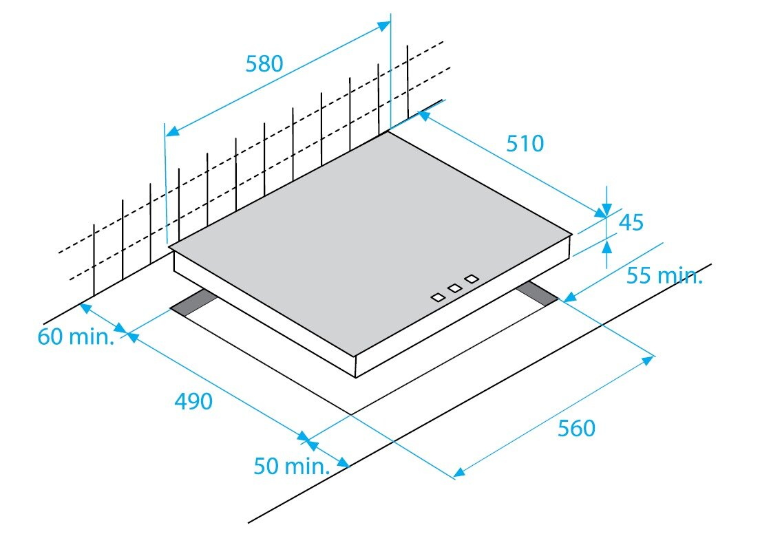 Płyta indukcyjna BEKO HII64501FHT