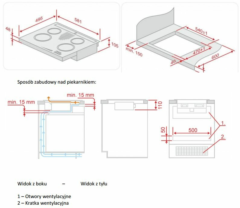 Płyta gazowa SOLGAZ GPC 4+1 GZ 41,5
