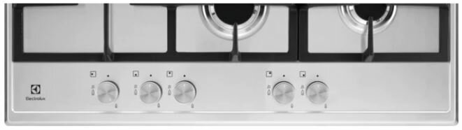 Płyta gazowa ELECTROLUX KGS7566SX