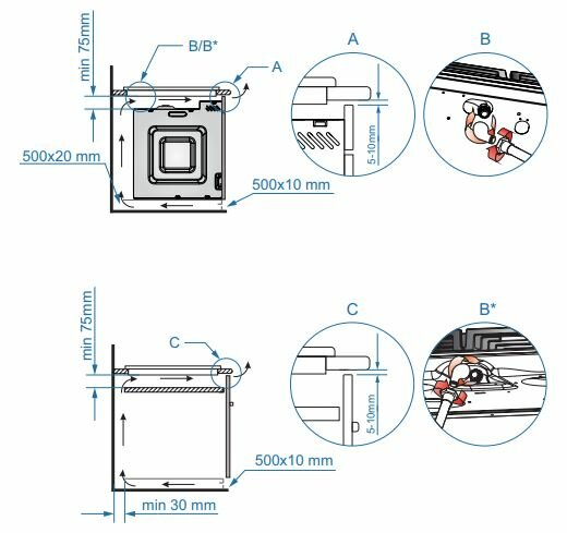Płyta gazowa AMICA PG6711SRB Q-TYPE